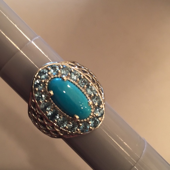 Sleeping Beauty Turquoise Blue Topaz - Picture 6 of 6